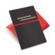 Caderno com porta caneta